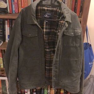 BASS BRAND blanket lined canvas coat